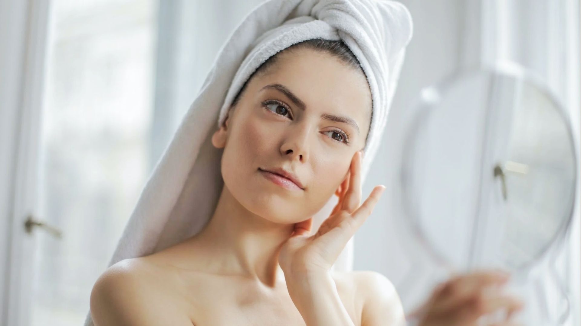 A glowing complexion with smoother and brighter skin achieved through a rice water routine