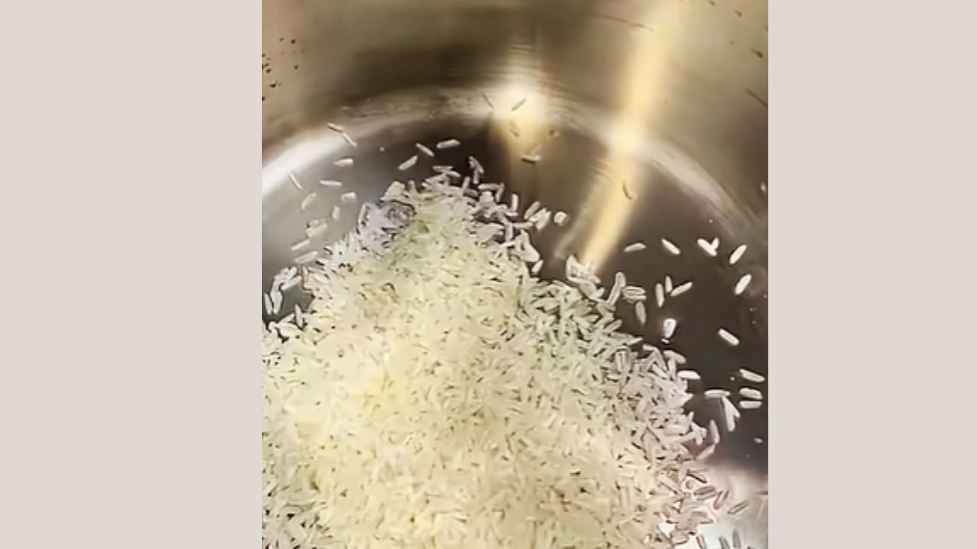 Rice water mixture boiling on stove with lemon peels added to reduce smell and boost freshness