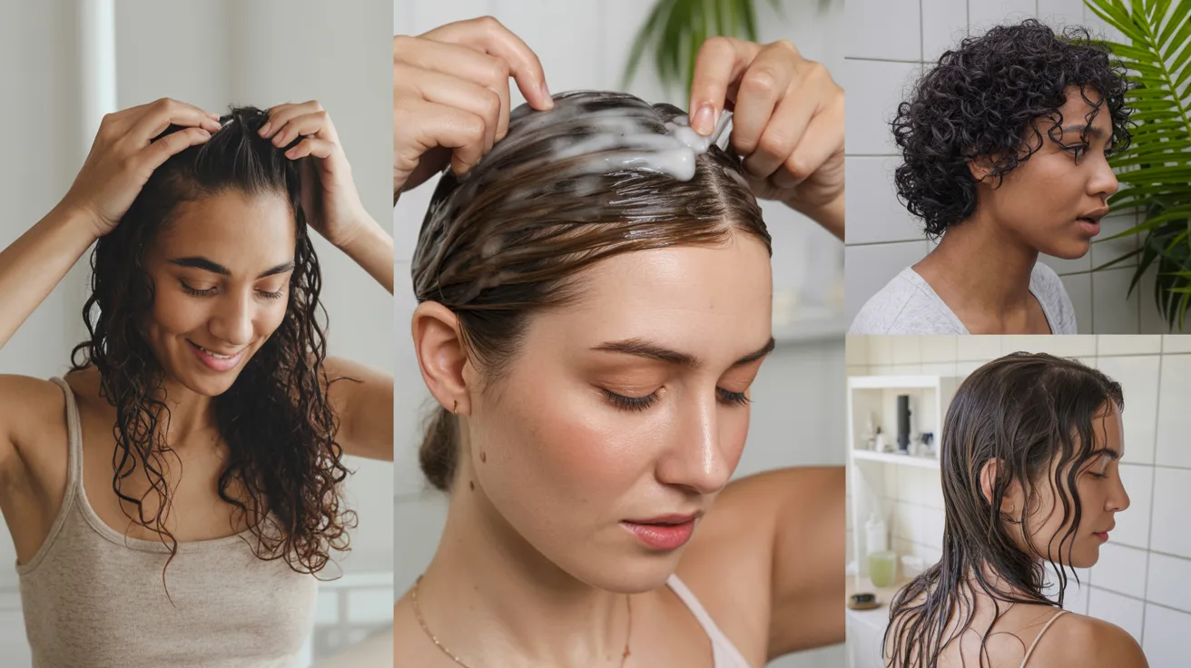 People sharing Real personal experiences with rice water showing hair care results and after use