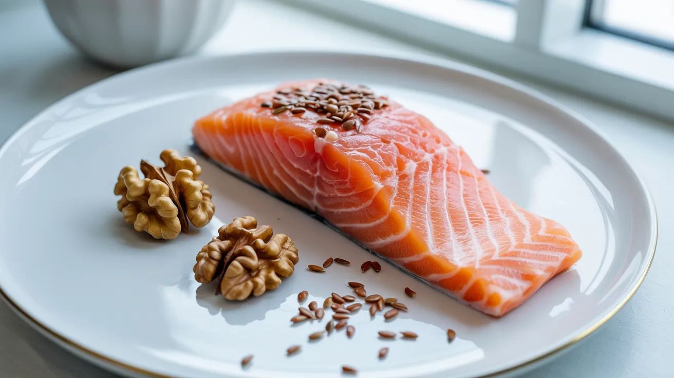 Omega-3 foods supporting scalp health and hair strength