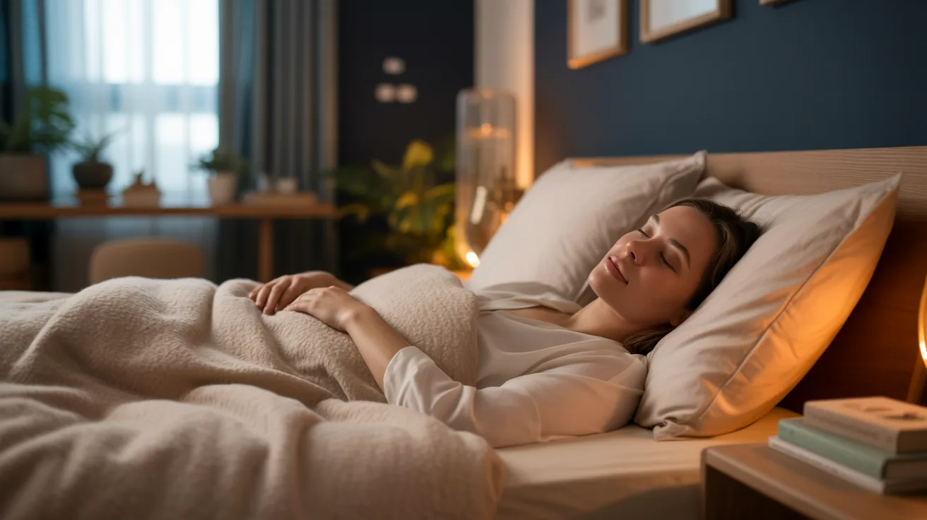 Good sleep supporting hair repair and healthy growth cycle.