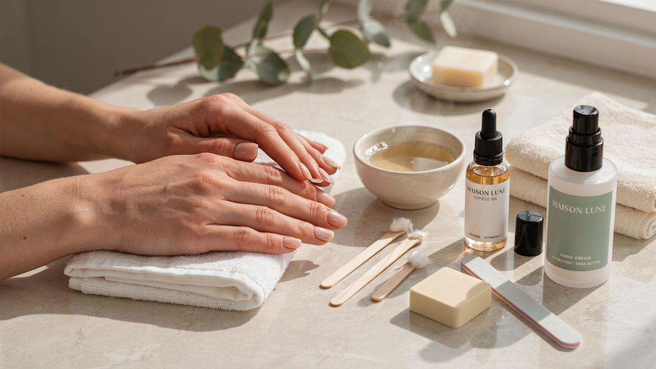 realistic removing acrylic nails without acetone using gentle nail care tools in refined style