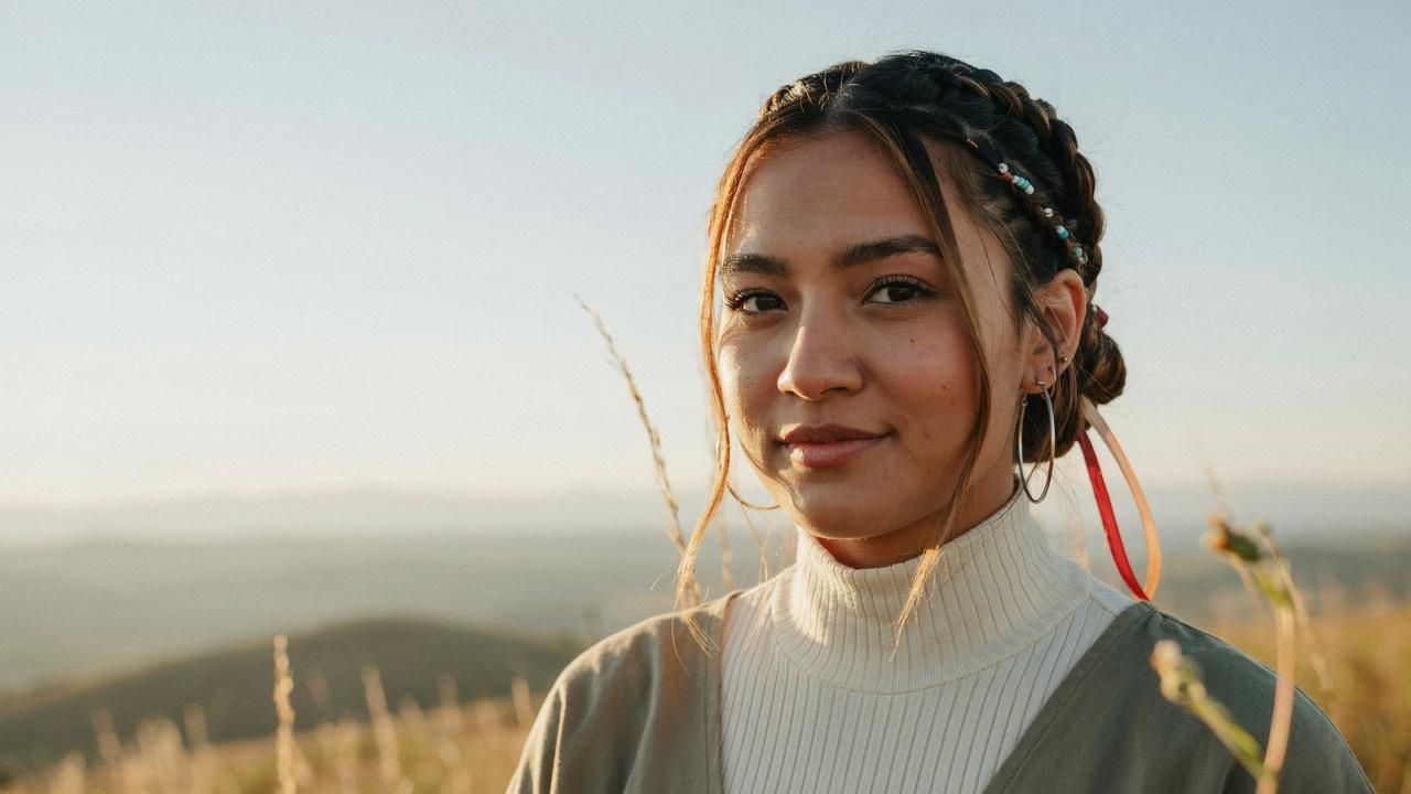 Modern Indigenous people are blending traditional elements with current trends.