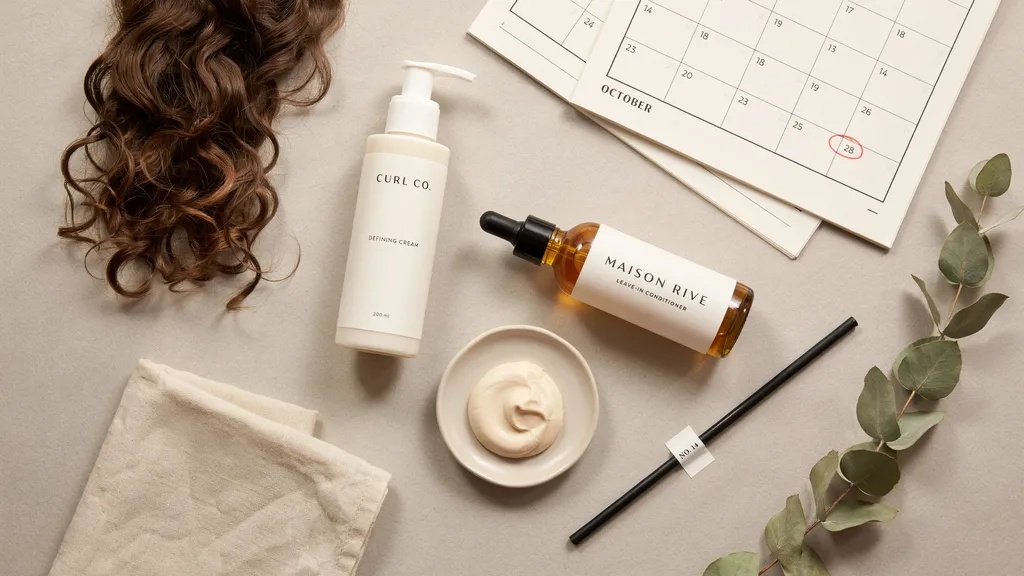 Healthy permed curls illustrating the typical three to six month lifespan of a perm.