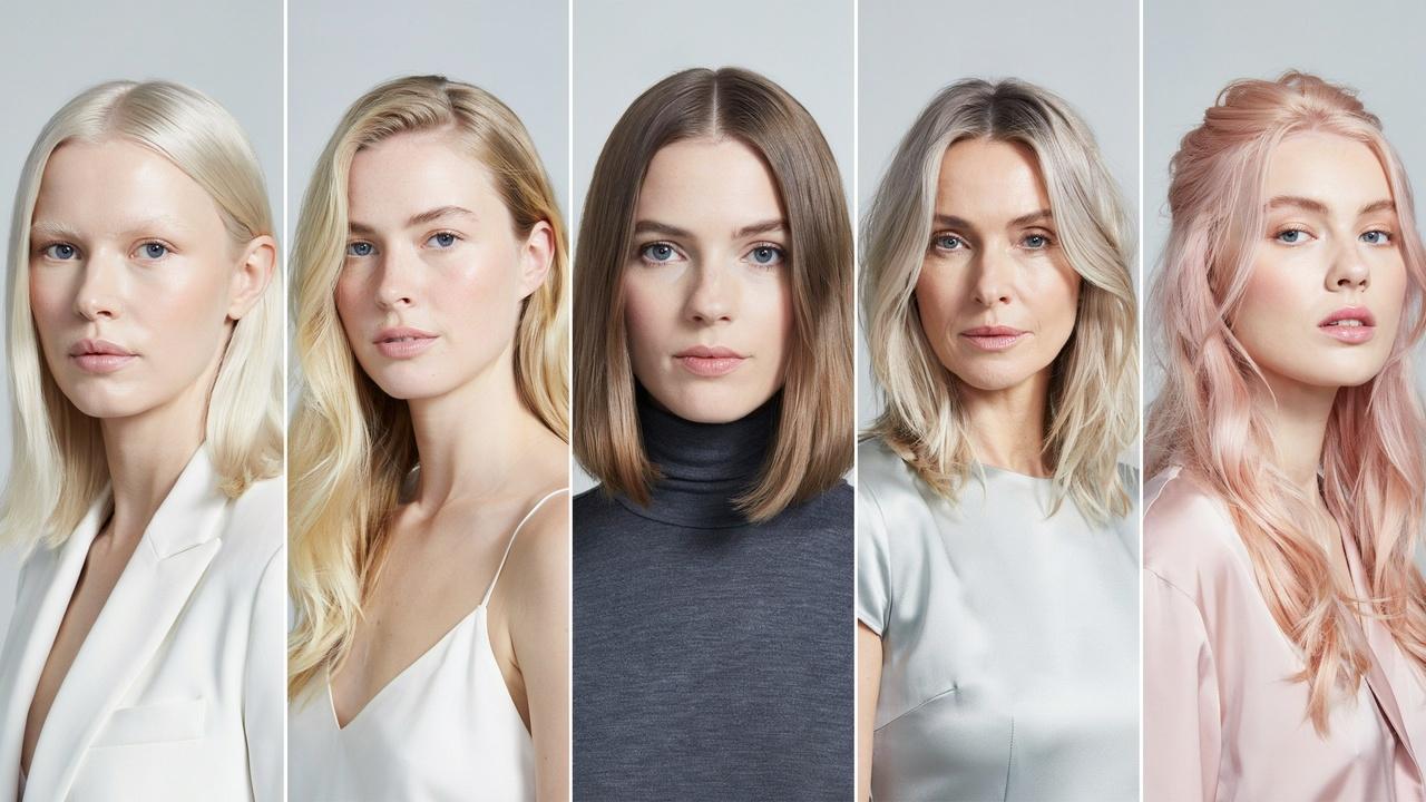 Popular hair color ideas achieved with double process coloring.