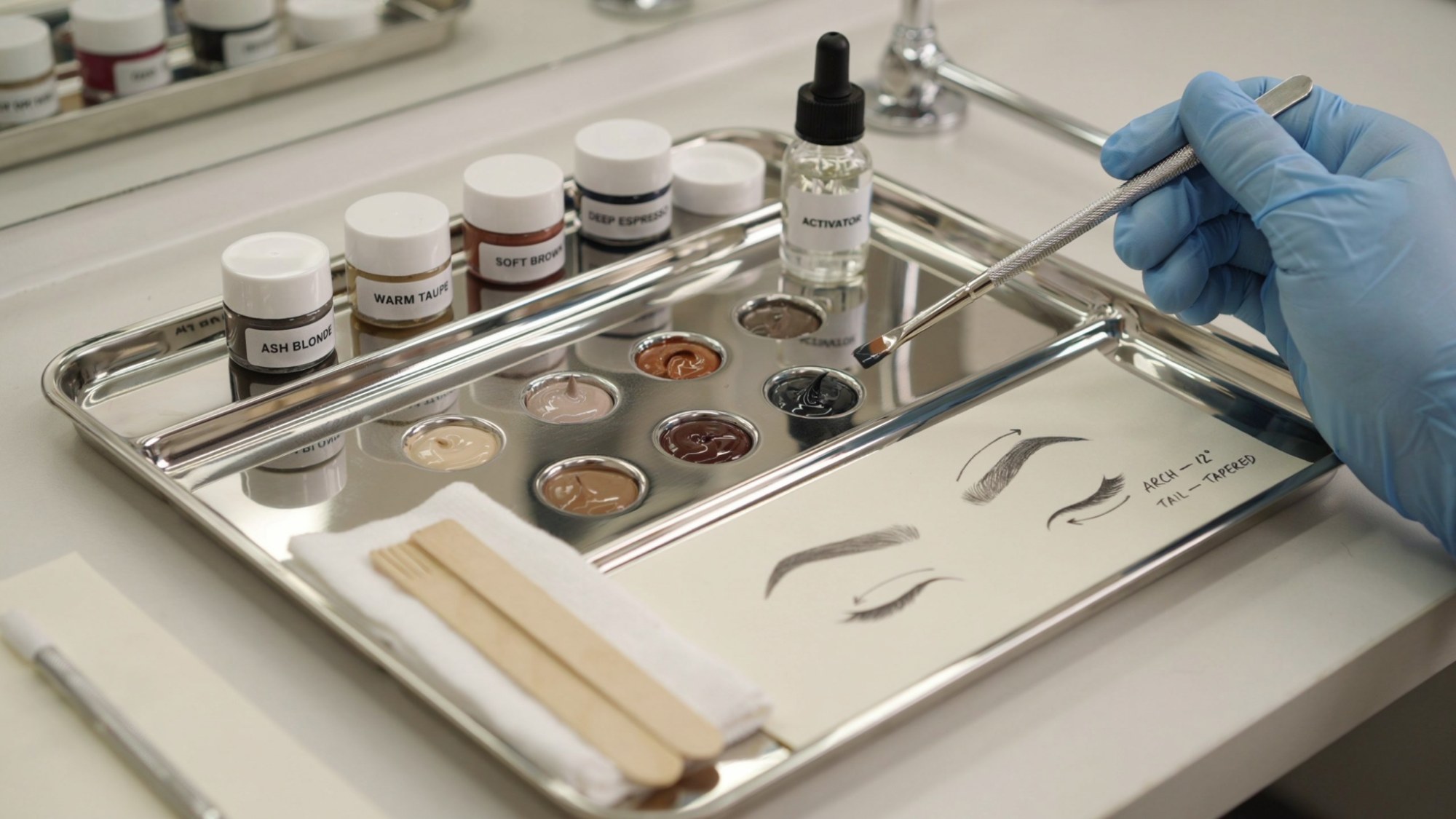 Choosing Pigment Color And Shape Design