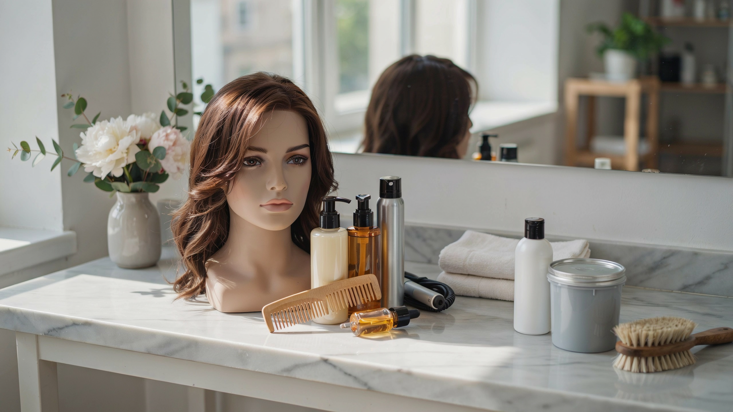 Can and Cannot Use on a Human Hair Piece According to Stylists Who Work with Them Daily