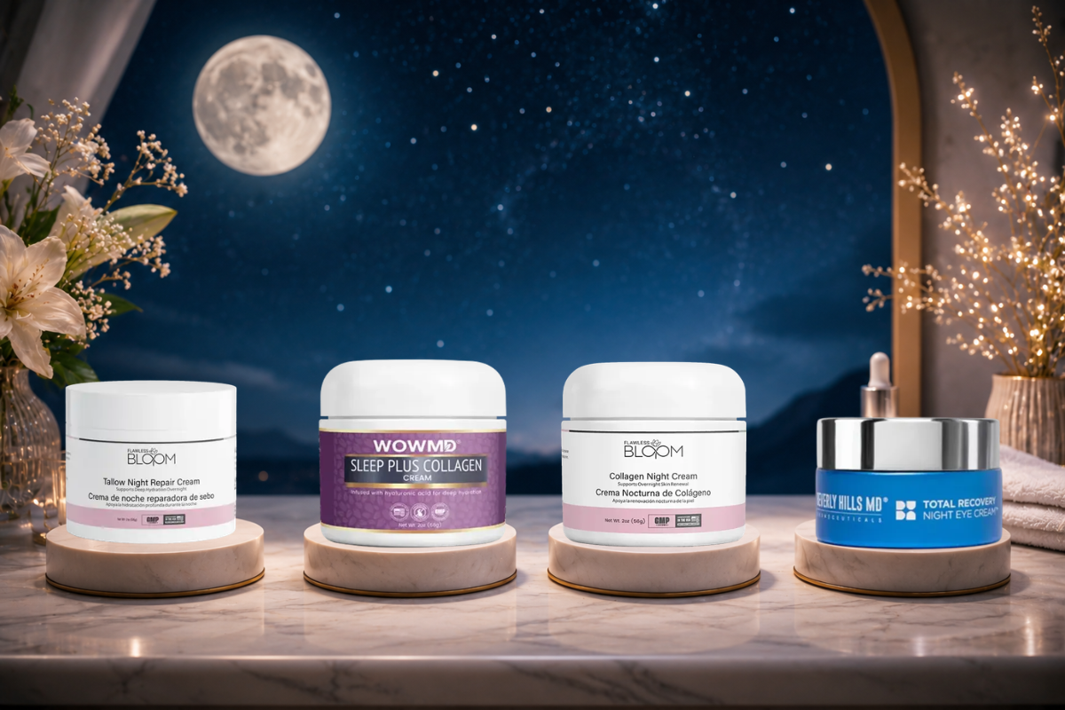 Best Night Creams for Skin Repair and Renewal